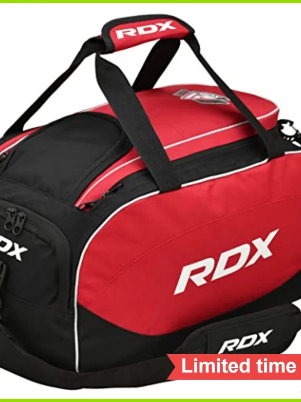 50L Gym Bag Backpack Duffle with Shoe Compartment Water Resistant Cordura Travel